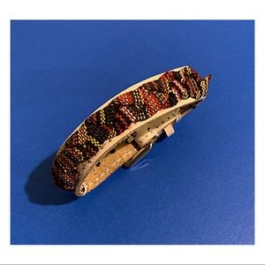 NEW Bracelet Boho Wrap BRACELET Handmade Leather & Cotton Wrap Bracelet